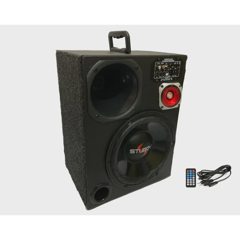 Caixa de som Bob Bluetooth 12 Polegadas Sturdy 400Watts Residencial -  Tecsom2016