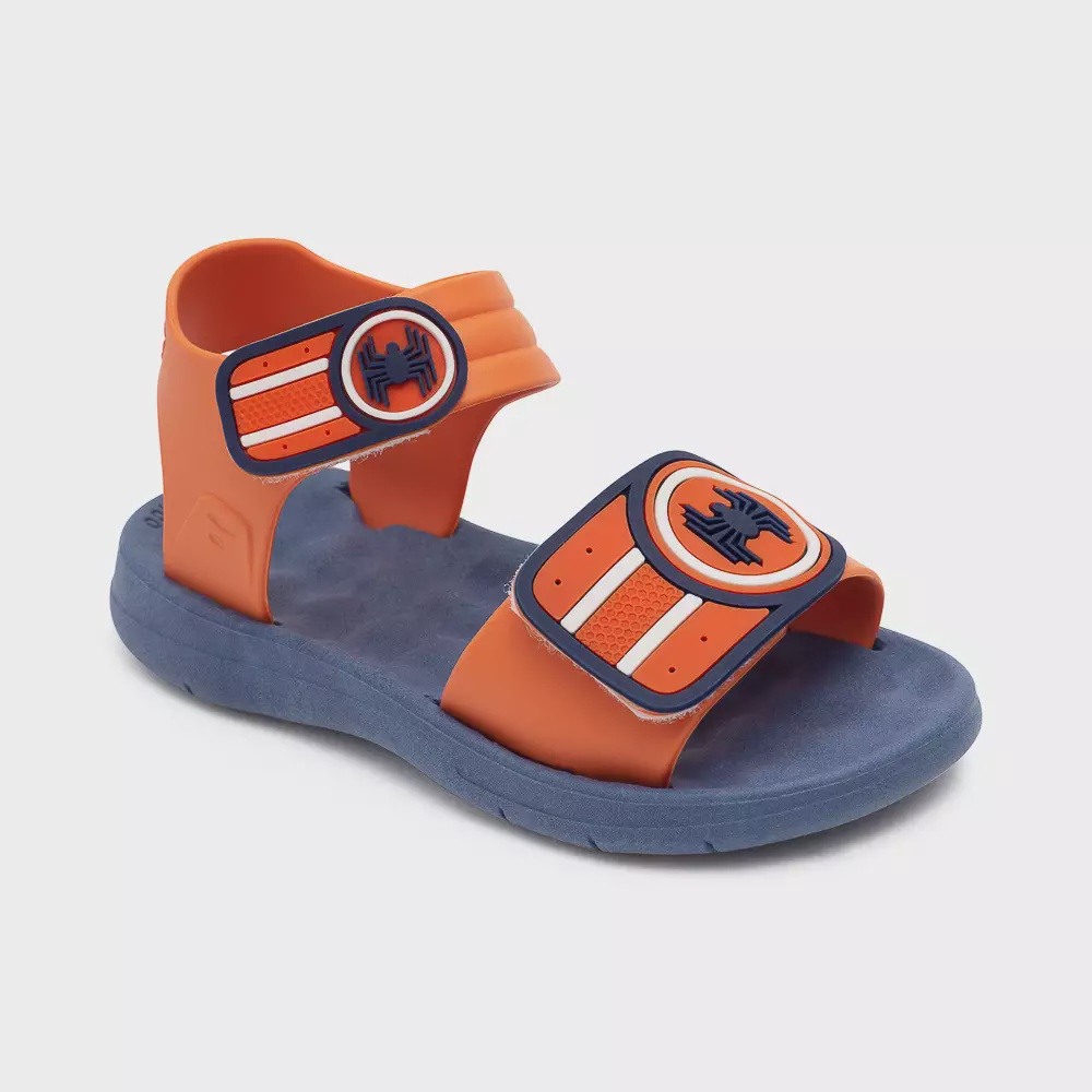 Sand lia Infantil Pimpolho Colore Masculino Azul e Laranja em