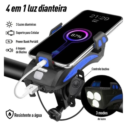 4 in 1 bike phone clearance holder