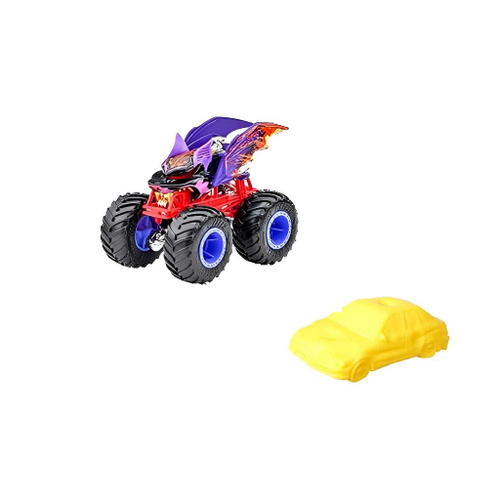 Monster Trucks Hot Wheels Roda-Livre Escala 1:64 - Battitude