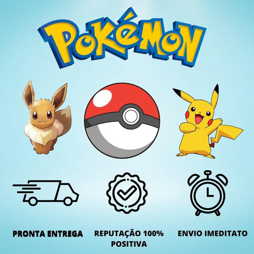 Promoção kit 50 cartas pokemon gx- em inglês grátis carta dourada em  Promoção na Americanas