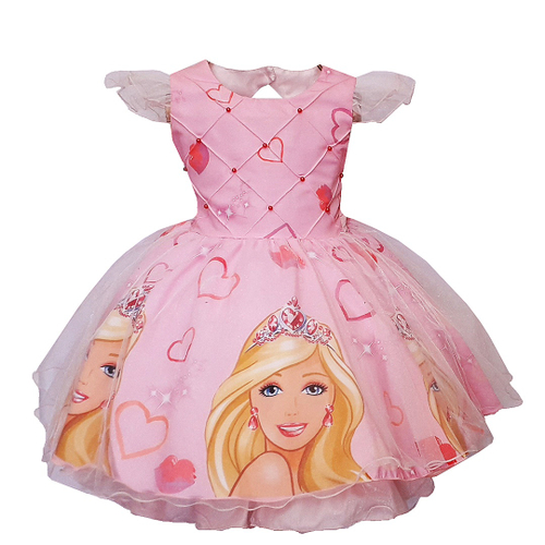 VESTIDO DE FESTA INFANTIL BARBIE