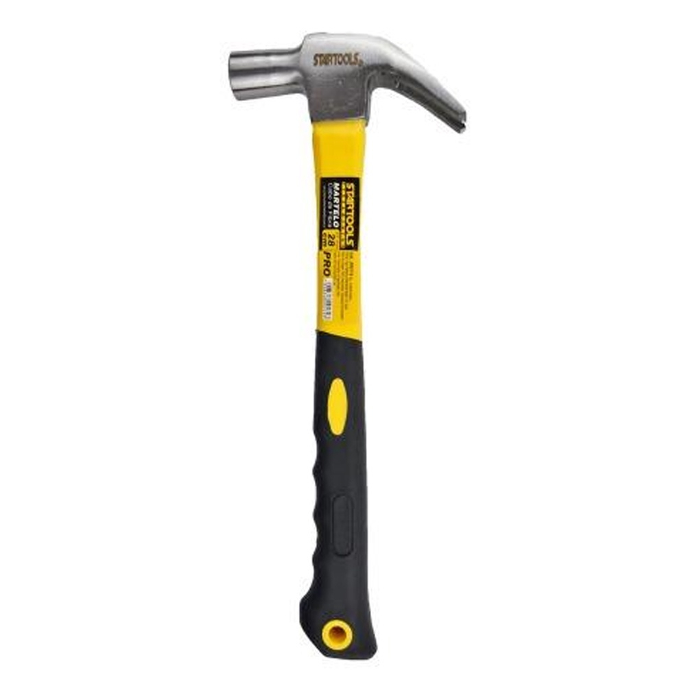 Martelo 28cm Cabo de Fibra e Borracha Startools | Submarino