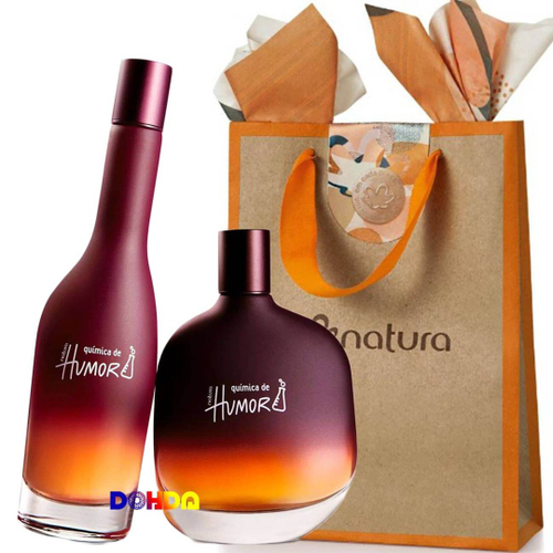 Kit Presente Perfume Feminino + Masculino Química de Humor 75ml Natura |  Submarino