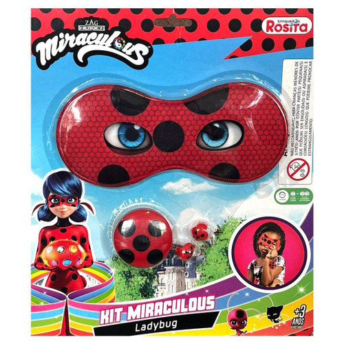 Kit de Acessórios Miraculous Ladybug 9 Peças Multikids – BR1763