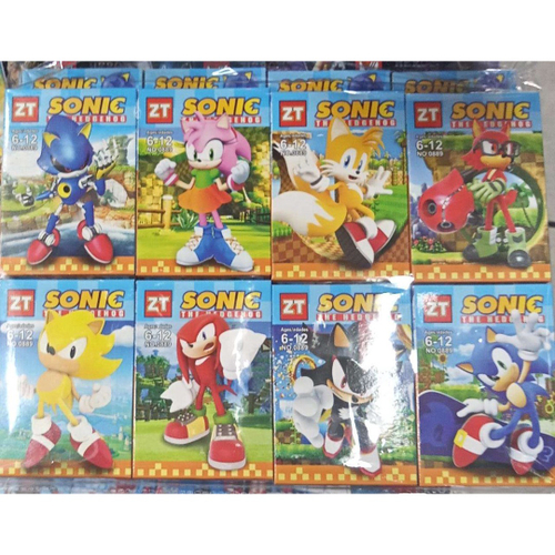 Blocos de Montar - Sonic the Hedgehog - Green Hill Zone LEGO DO BRASIL