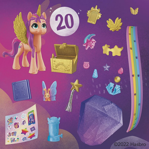 Figura My Little Pony Aventura Cristal Sunny Com Asa - Hasbro em Promoção  na Americanas