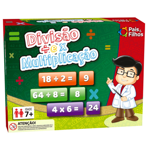 Jogo Educativo De Matemática E Pedagógico Quatro Operações em Promoção na  Americanas