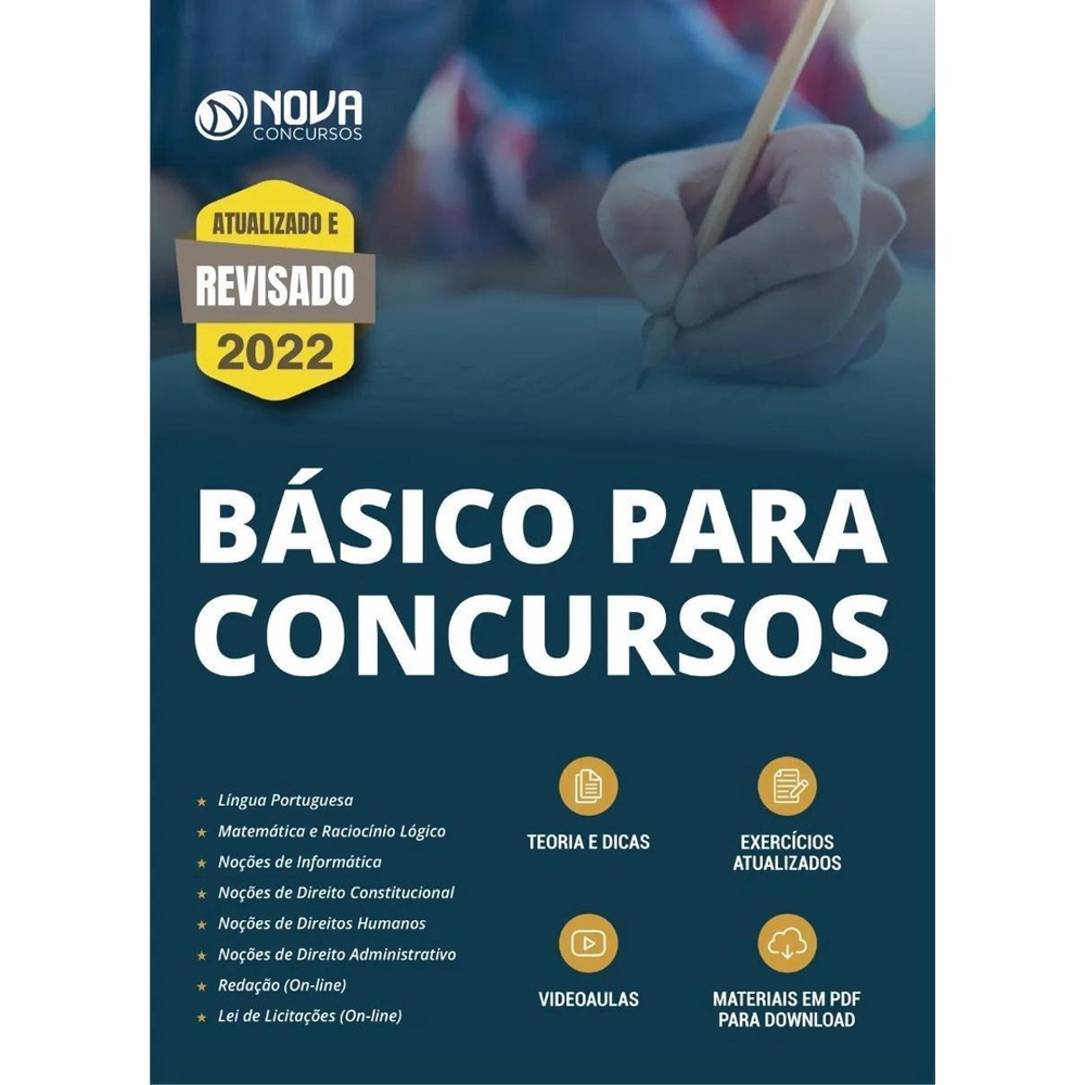 Apostila Básica Para Concursos - Temas Mais Cobrados | Submarino