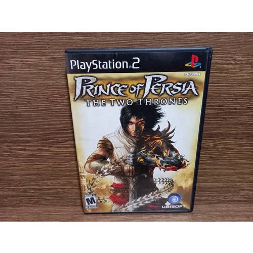 Prince of Persia: The Two Thrones PlayStation 2 Box Art Cover by