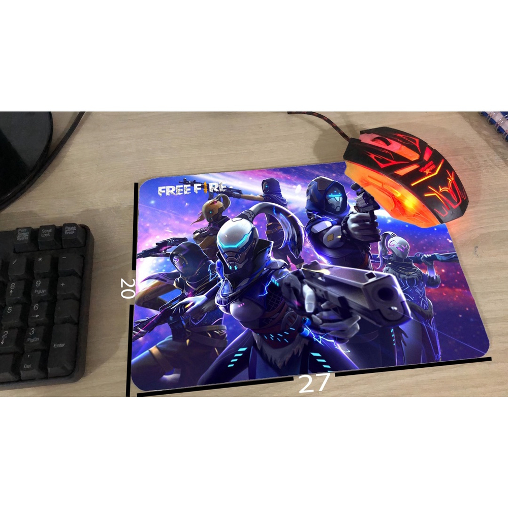 Mousepad Pequeno Free Fire no Shoptime