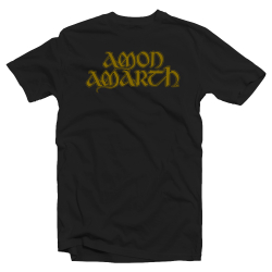 Menor preço em Camiseta Preta Adulto 100% Algodão Penteado Premium 30:1 Amon Amarth
