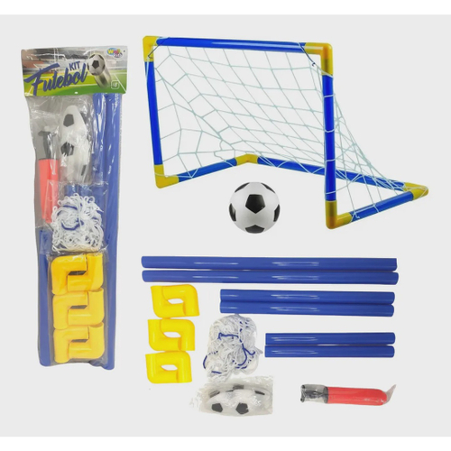 Kit Futebol Infantil Trave Gol Bola Bomba Brinquedo - Compre Agora