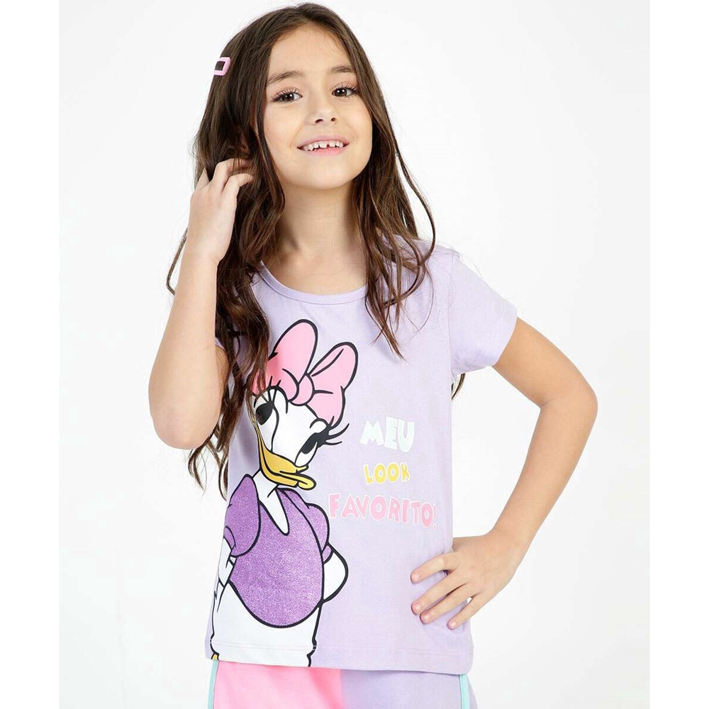 Camiseta Infantil Margarida