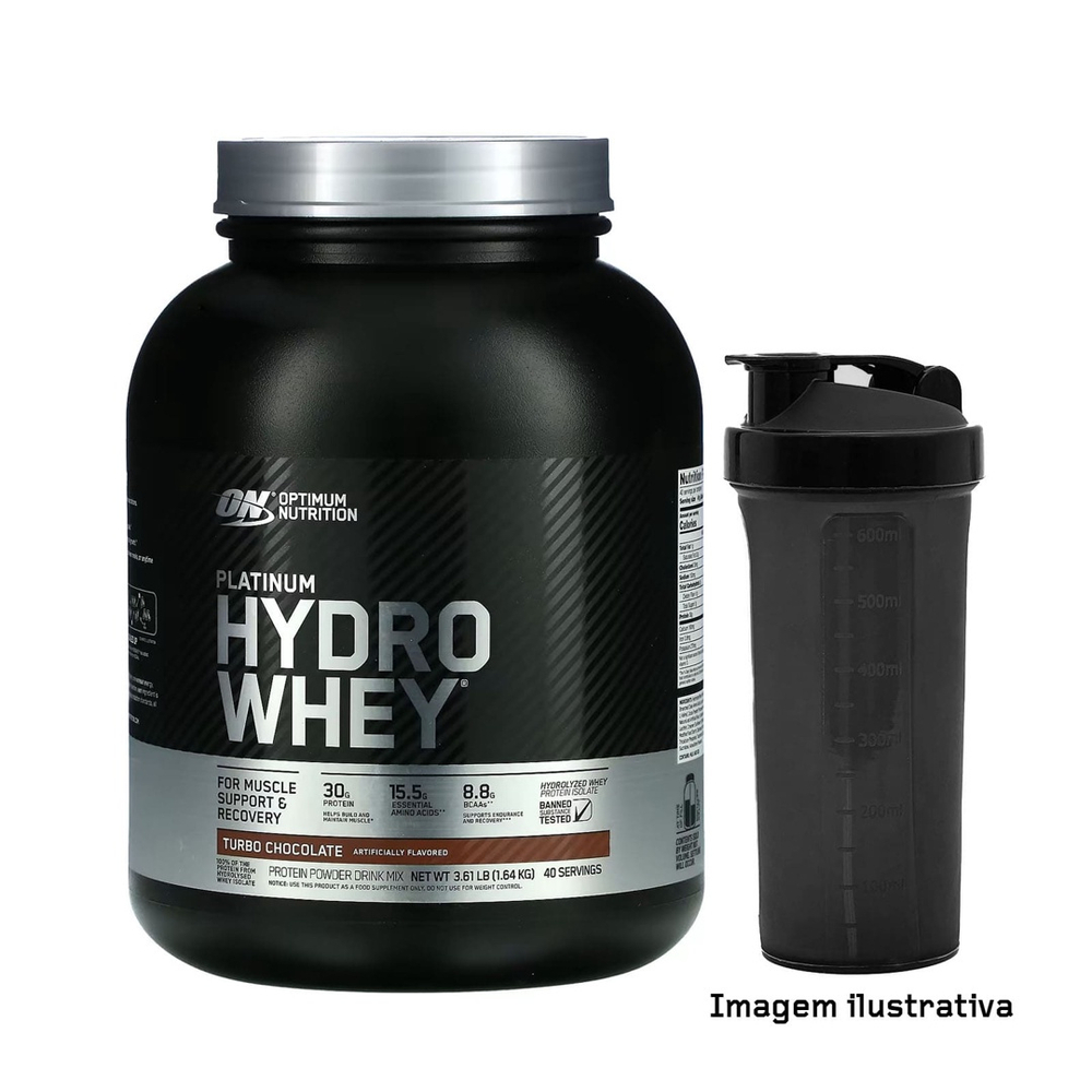 Hydro Whey Protein Platinum 1,640kg 40 porções Chocolate - Optimum ...