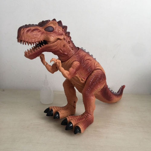 Brinquedo Dinossauro T-Rex Solta Fumaça com Luz e Som - SETOR STORE