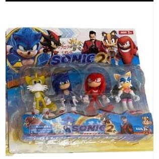 Bonecos Sonic Kit 4 personagens no Shoptime