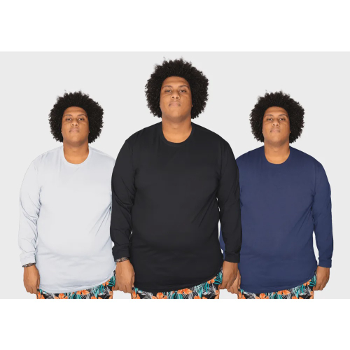 Camisetas tamanhos grandes on sale
