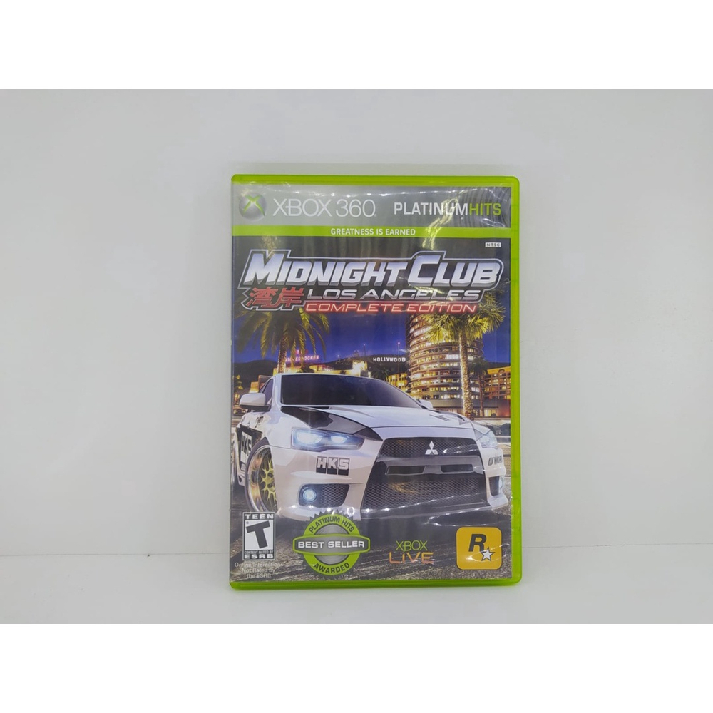 Midnight Club: Los Angeles Complete Edition - Xbox 360 em Promoção na  Americanas