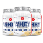 Kit 3uni Whey Protein 500g Baunilha - Midway