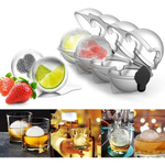 Forma De Gelo Anti Aderente Ice Ball Esfera Bola Whisky Vodka Drink Prana