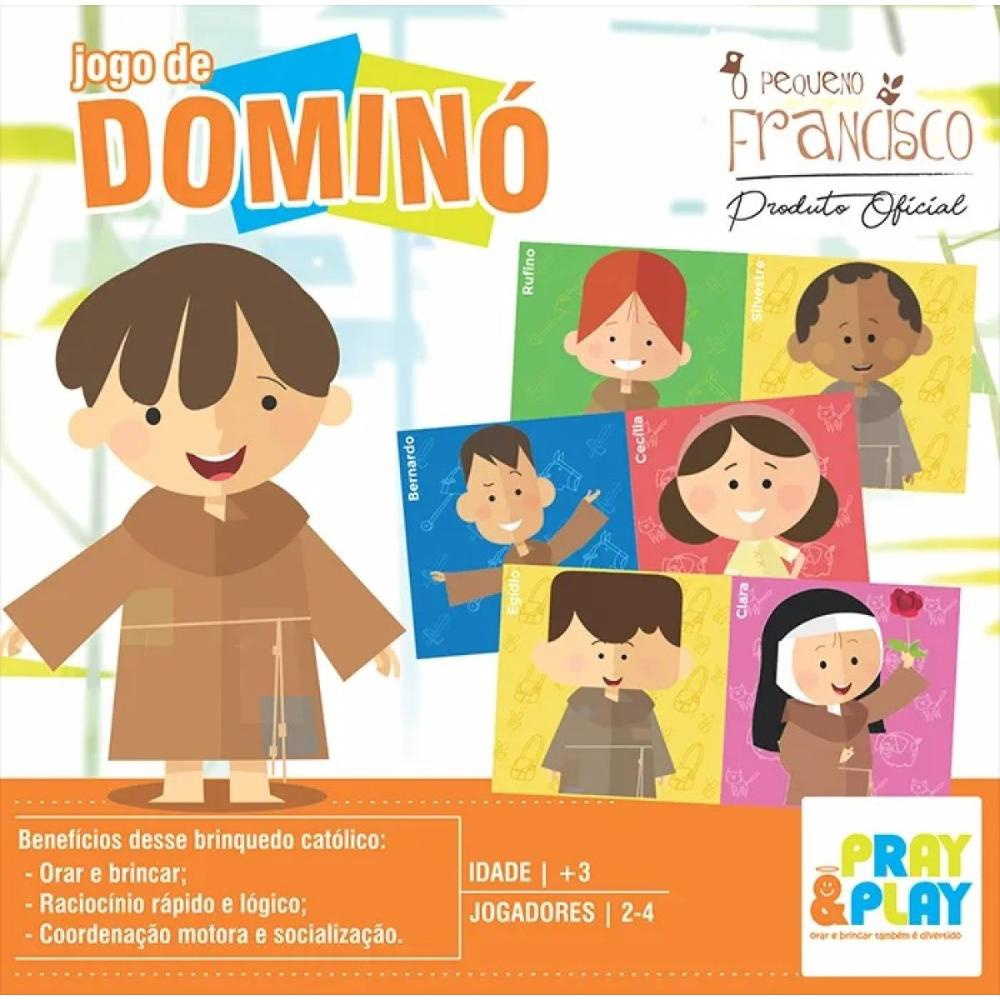 Jogo de Dominó - Nossa Senhora - Brinquedos e jogos católicos