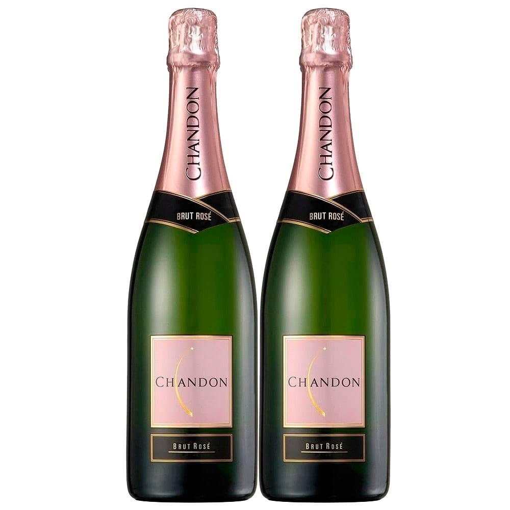 Kit Espumante Chandon Brut Rosé 750ml - 2 Garrafas Em Promoção Na ...