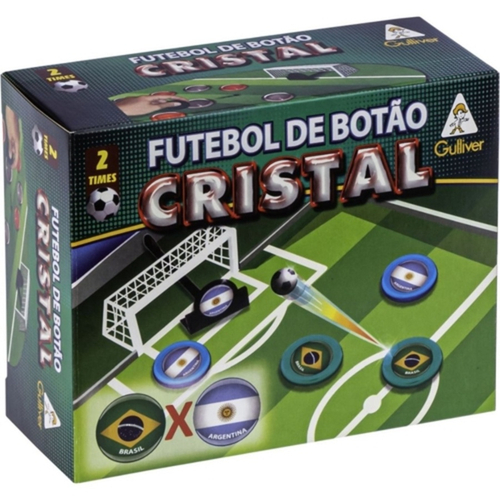 Jogo Futebol De Botão Completo Com Seleções 2 Times Original Gulliver em  Promoção na Americanas