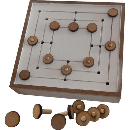 Jogo De Damas Adaptado Braille MDF