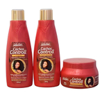 Kit Cachos Life Hair Shampoo + Condicionador + Mascara 500G
