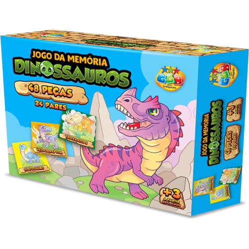 Jogo dos Dinossauros I Madu Brinquedos