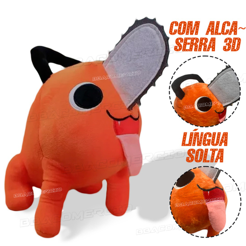 Anime Motosserra Homem Pochita Boneca De Pelúcia Brinquedo