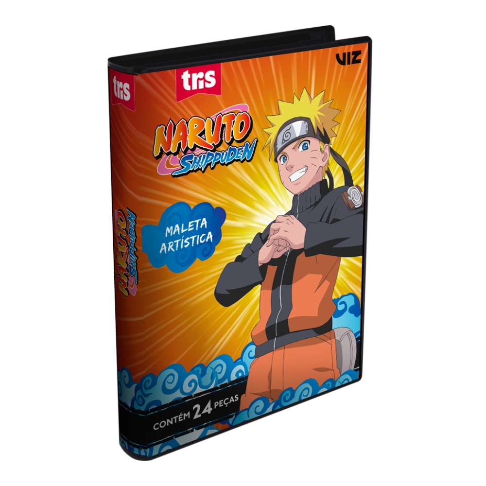 Maleta artistica naruto C/24 tris em Promoção na Americanas