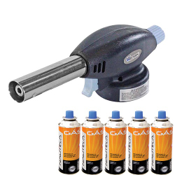 1 Maçarico Western 6019 + 5 carga Nautika 227g é boa?