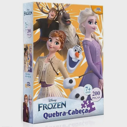 Super Kit Quebra-Cabeça, Dominó e Jogo da Memória Frozen 2 em Promoção na  Americanas