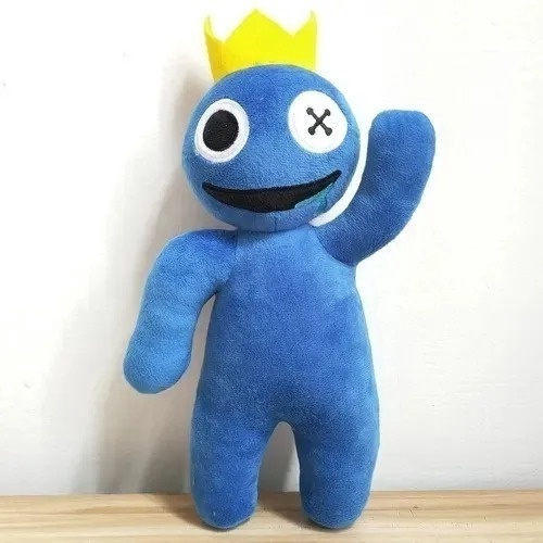 Boneco Azul Babão Verde Rainbow Friends Jogo Roblox Pelúcia