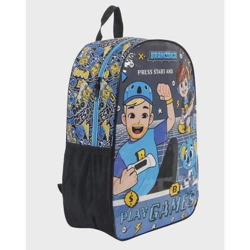 Mochila Escolar Infantil Brancoala Games Rodinha G Lancheira