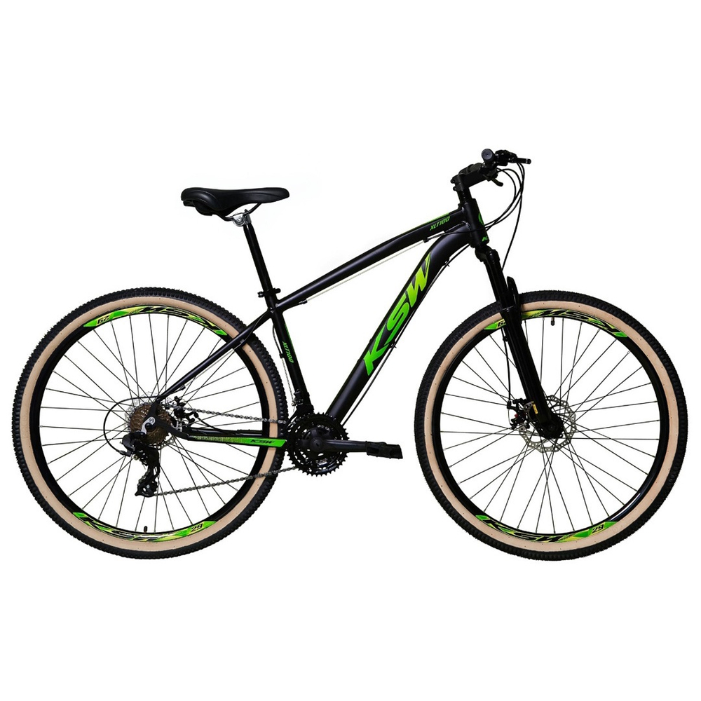 Bicicleta Aro 29 Ksw Xlt 24v Freio a Disco Garfo Com Suspens o Mtb