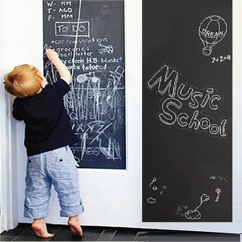 Papel De Parede Adesivo, Chalkboard Na Parede