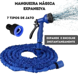 Mangueira Mágica Ante Nó Expande e Encolhe Instantaneamente, 7 Tipos de Jato, Expande até 15 Metros é boa?
