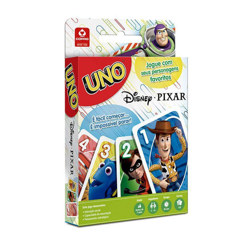 Jogo De Cartas - UNO - Minimalista - Mattel - Lista Kids Todo Cartoes