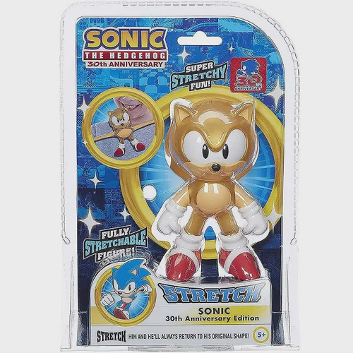 Boneco Elástico que Estica Knucles Sonic 17 cm - Goo Jit Zu