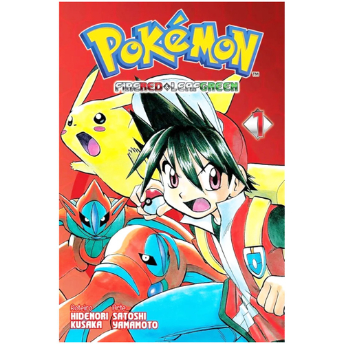 POKÉMON FIRERED E LEAF GREEN N°: 01, 02, 03 NOVO LACRADO PANINI MANGÁ PT BR