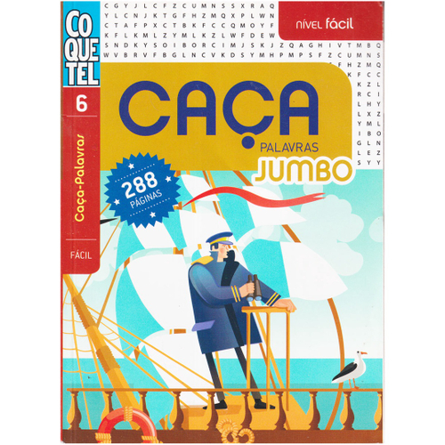 Livro Coquetel Caça Jumbo nível fácil Ed 12