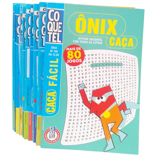 Livro Coquetel Jumbo Caça Ed 13 - Editora Pixel