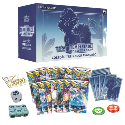 Jogo De Cartas Pokemon Tempestade Prateada Unitario 6 Cartas