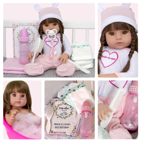 Bebe Reborn Menina Encantadora Princesa Real, Promoção