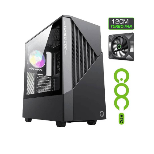 Gabinete Gamer Gamemax Revolt, Vidro Temperado, 3x Fans Argb, Branco -  Carrefour