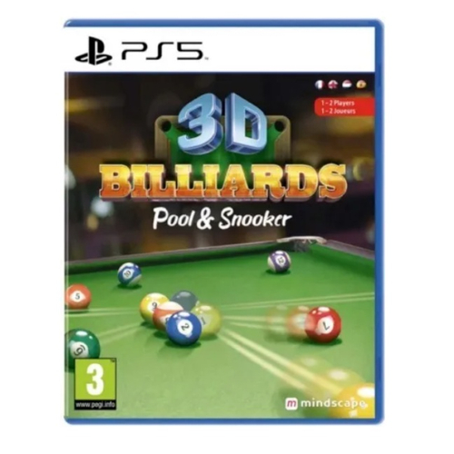 Jogo PS5 Sinuca 3d Billiards Pool Snooker Fisico Lacrado em Promoção na  Americanas