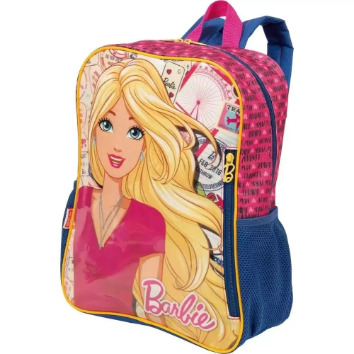 Mochila escolar Barbie A Princesa E A Pop Star Sestini no Shoptime